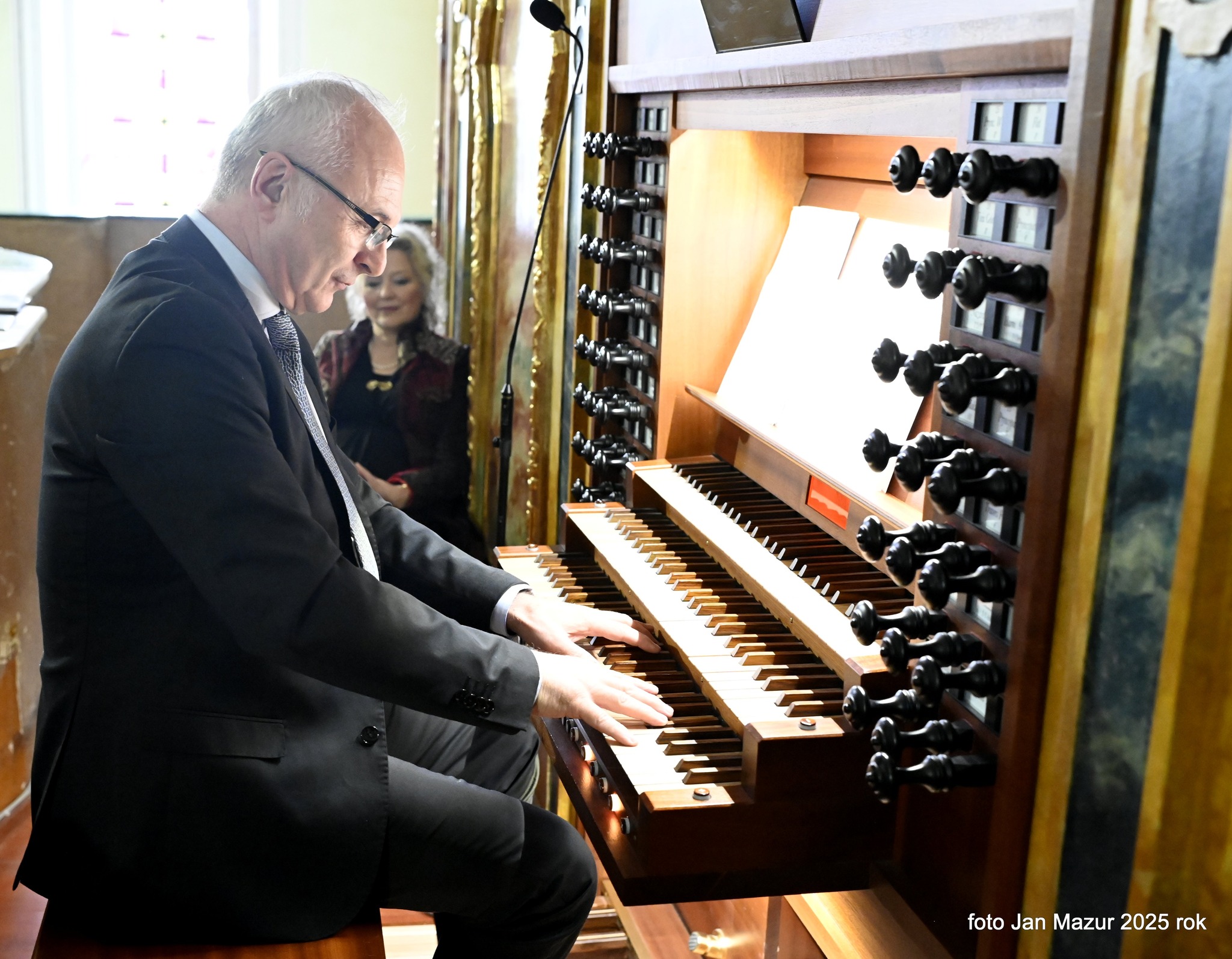 Koncert Orgnaowy prof. Johannes Ebenbauer i Susanne Ebenbauer 1