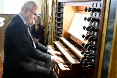 Koncert Orgnaowy prof. Johannes Ebenbauer i Susanne Ebenbauer 1